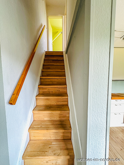Treppe Reihenmittelhaus Kiel