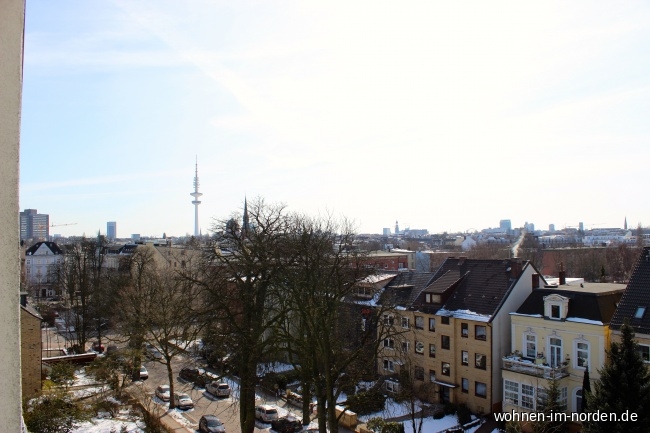 Blick ber Hamburg Dachgeschosswohnung Hamburg / Eimsbttel