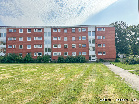 Gartenansicht Etagenwohnung Kiel / Suchsdorf