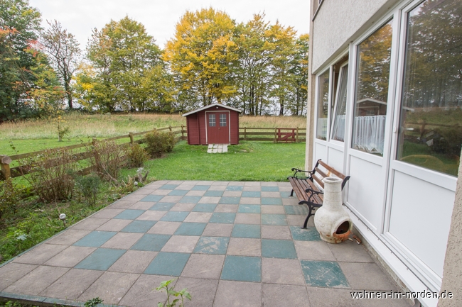 Terrasse und Garten Erdgeschosswohnung Kiel