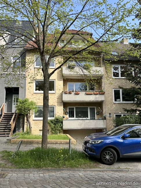 Straenansicht Mehrfamilienhaus Kiel / Wik
