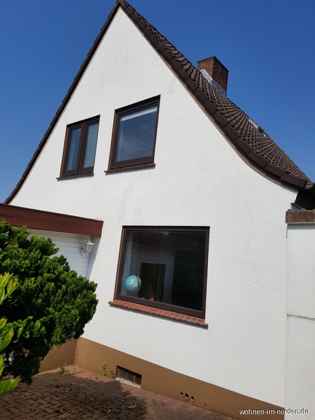 Rckansicht Einfamilienhaus Laboe