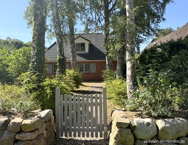 Von der Steilk�ste aus Einfamilienhaus Hohwacht