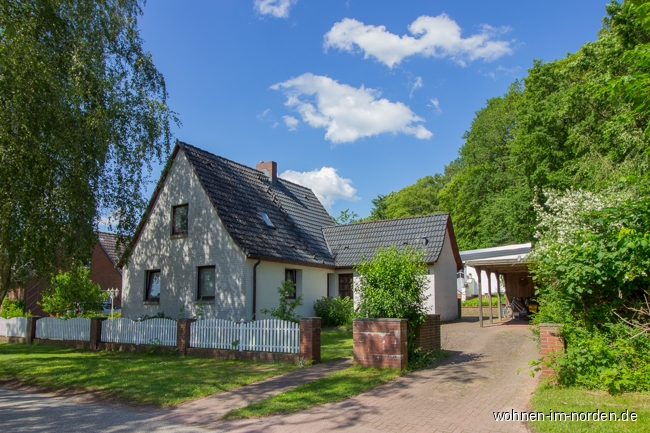 Straenansicht Einfamilienhaus Kiel