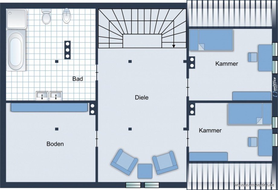 Dachatelier Einfamilienhaus Hamburg
