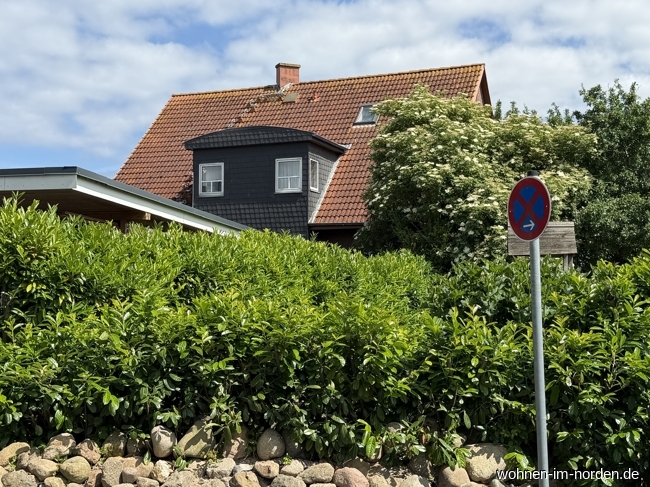 R�ckansicht Maisonettewohnung Sch�nberg (Holstein) / Sch�nberger Strand