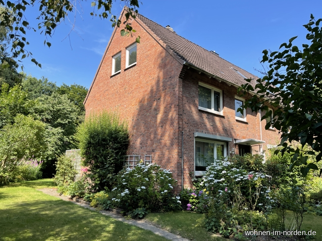seitliche Ansicht Reihenendhaus Kronshagen
