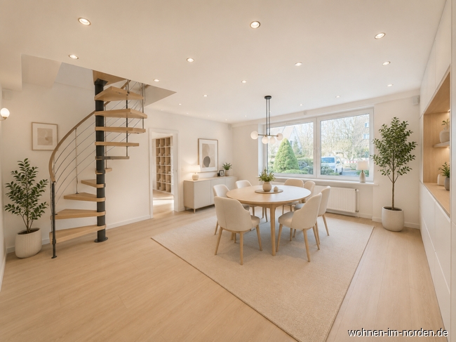 Ki-generiertes Beispiel Modernisierung Essdiele Einfamilienhaus Altenholz