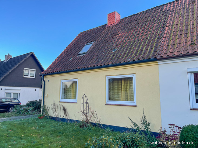 Straenansicht Doppelhaushlfte Eckernfrde