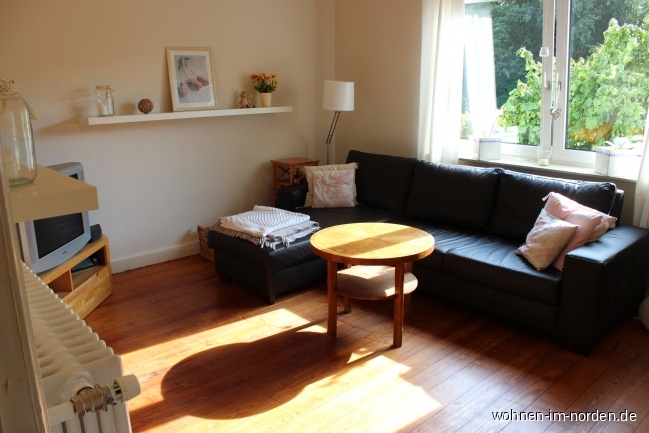 Wohnzimmer Erdgeschosswohnung Hamburg / Rissen
