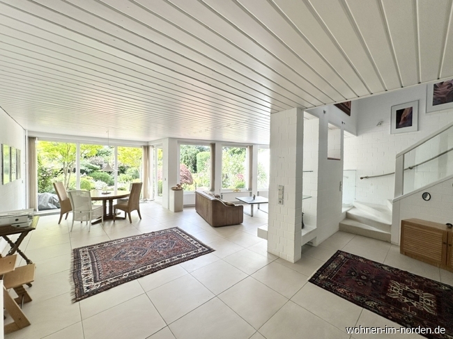Wohnzimmer Reihenmittelhaus Kiel / Schilksee