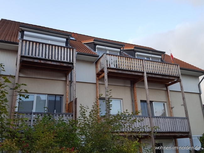 Hausansicht Maisonettewohnung Heikendorf
