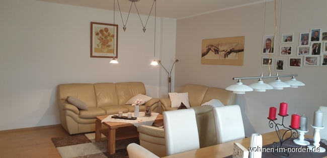 Wohnzimmer Erdgeschosswohnung Neumnster