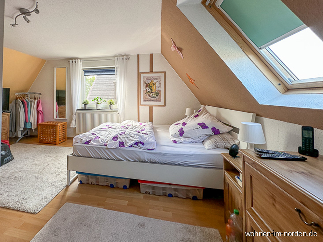 Schlafzimmer Obergeschoss Doppelhaushlfte Laboe