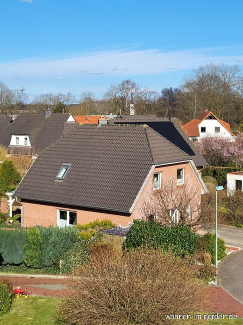 Ansicht von oben Einfamilienhaus Neumnster