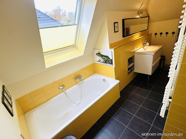 Badewanne Obergeschoss Einfamilienhaus Hohwacht