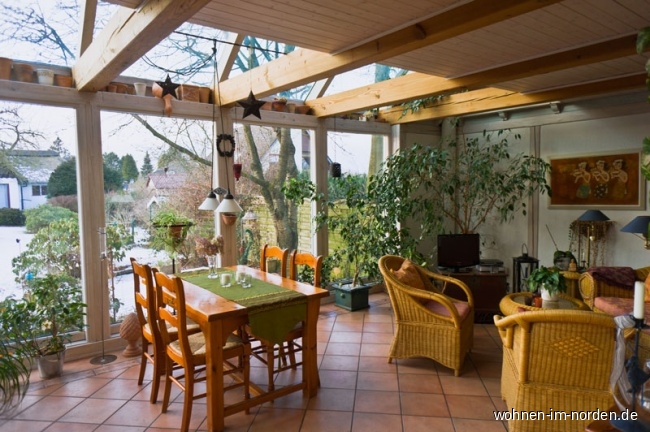 Wintergarten Einfamilienhaus Mhnsen