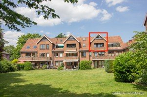 Hauptbild Schenefeld: Grozgige Maisonettewohnung mit Sd-Loggia und Tiefgaragenstellplatz
