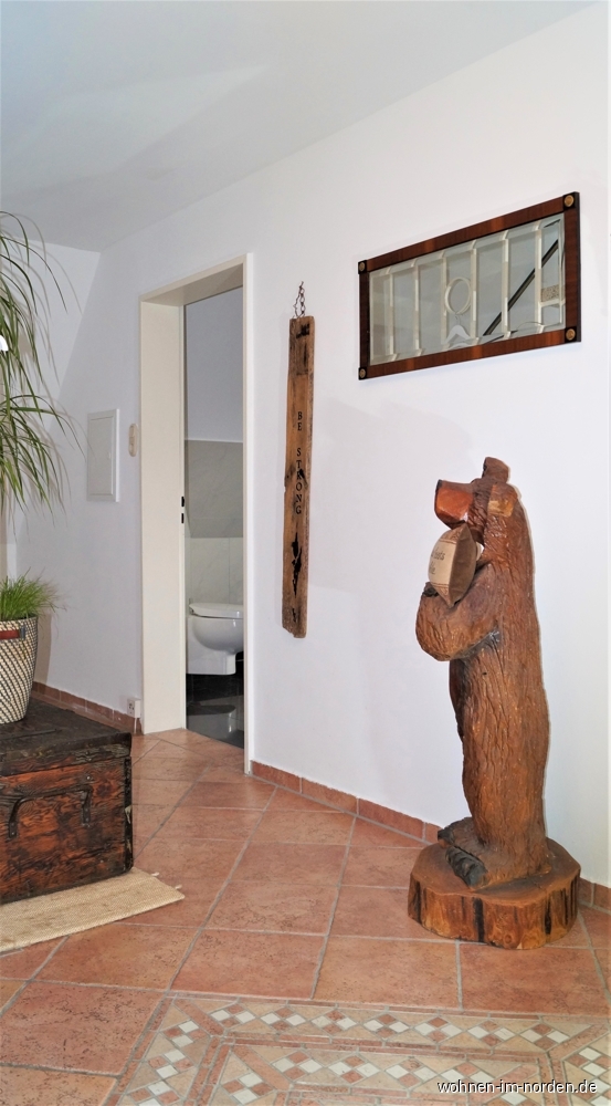 Wohnungsflur im Obergeschoss Etagenwohnung Lgerdorf