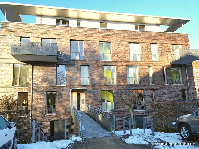 Auenansicht von vorne Etagenwohnung Kiel