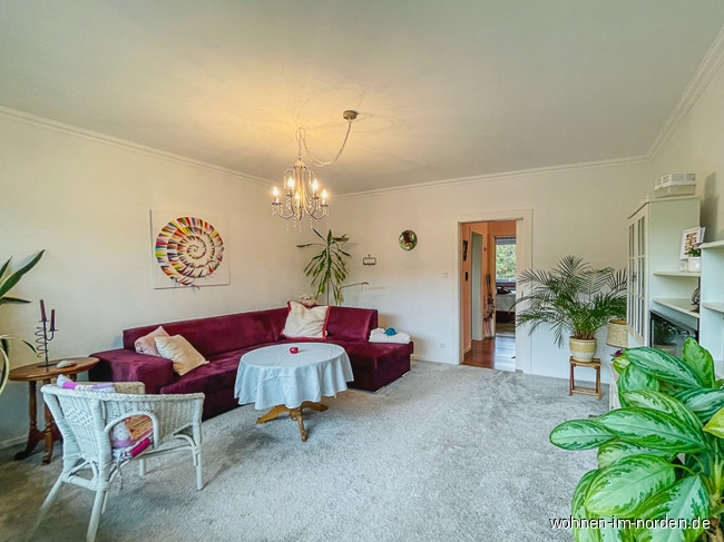 Wohnzimmer Etagenwohnung Hamburg / Osdorf