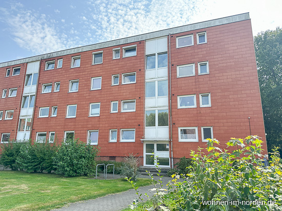 Gartenansicht Etagenwohnung Kiel / Suchsdorf