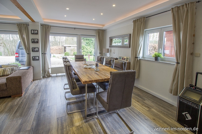Wohnzimmer Einfamilienhaus Regesbostel