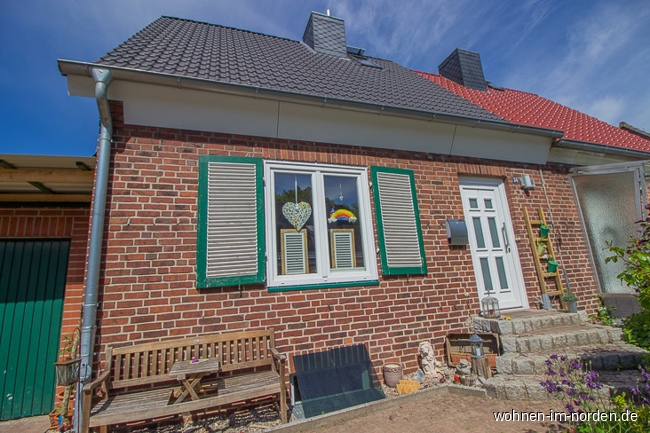 Ansicht von der Strae Doppelhaushlfte Kiel / Wellingdorf