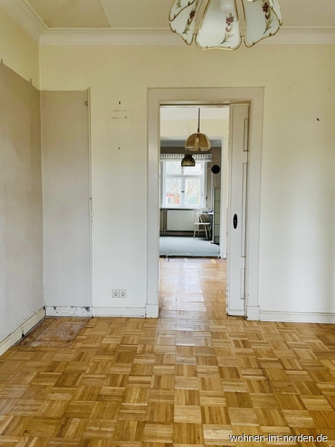 Blick durch alle 3 Zimmer Villa Hamburg / Lokstedt