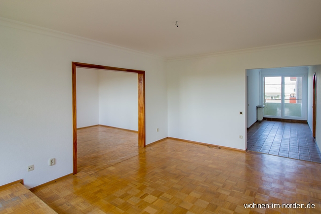 Wohnzimmer Etagenwohnung Kiel / Schilksee