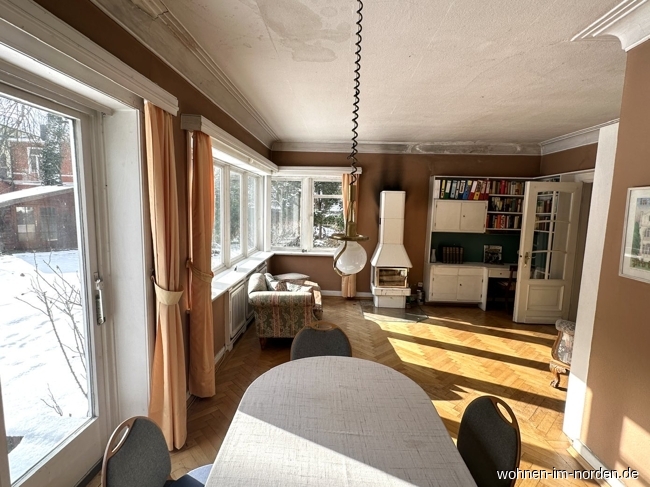 Kaminzimmer Villa Hamburg / Lokstedt