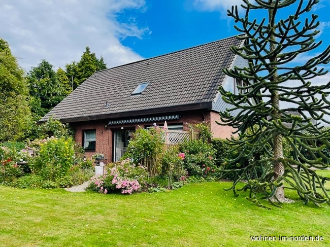 Gartenansicht Einfamilienhaus Flintbek / Kleinflintbek
