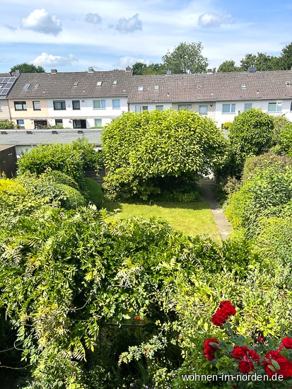 Blick vom Balkon Reihenendhaus Kronshagen