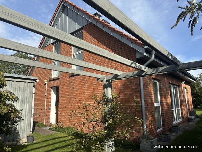Gartenansicht Einfamilienhaus Rendsburg