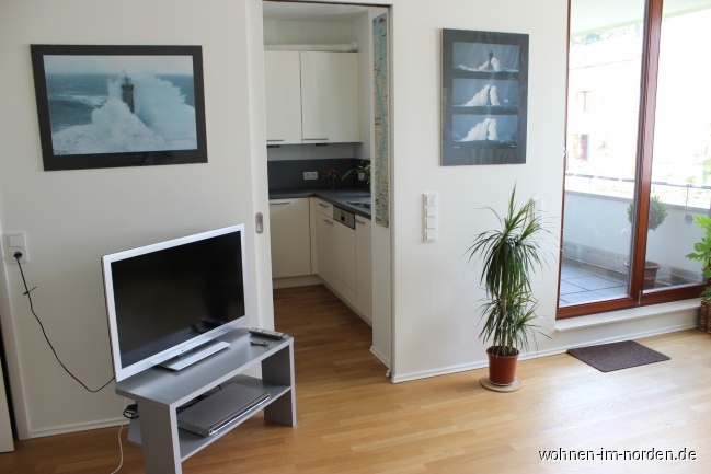 Wohnzimmer Etagenwohnung Hamburg / Rissen