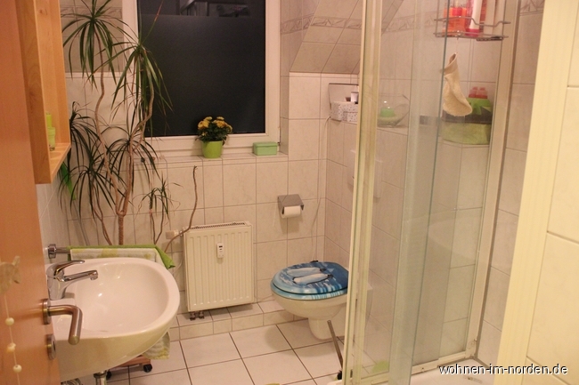 Bad unten Maisonettewohnung Heikendorf