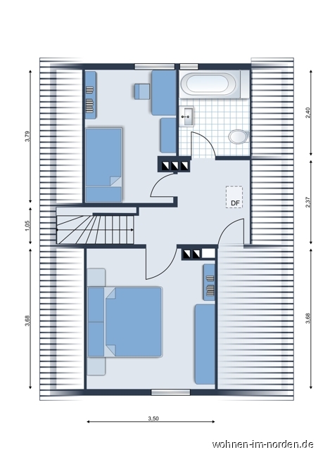 Obergeschoss Einfamilienhaus Schnkirchen